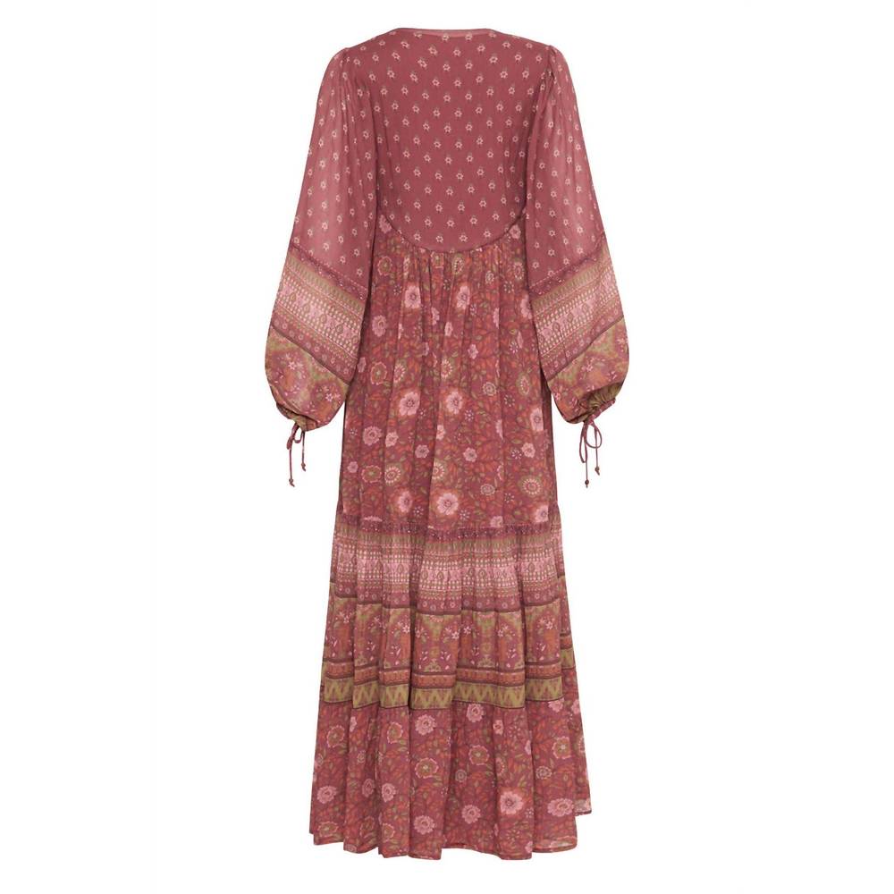 NEW SPELL utopia gown in berry - Picture 5 of 5